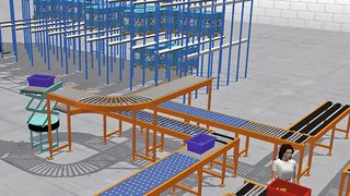 Realistische Darstellungen erhöhen das Verständnis für Logistiklösungen. (Bild: Tarakos)