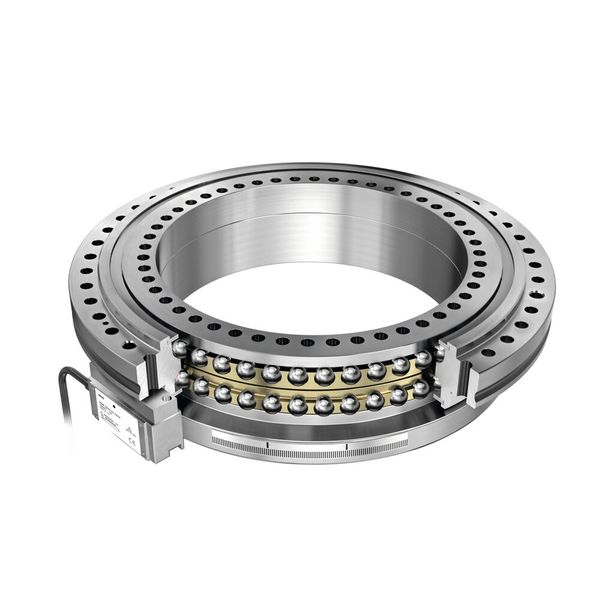 Mit ZKLDF-Lagern lassen sich die Drehzahlgrenzen von Rundtischen deutlich steigern. Ihre bevorzugten Einsatzbereiche sind Lagerungen mit hoher Einschaltdauer in Rundtischen mit Hauptspindelfunktion. (Bild: Schaeffler)