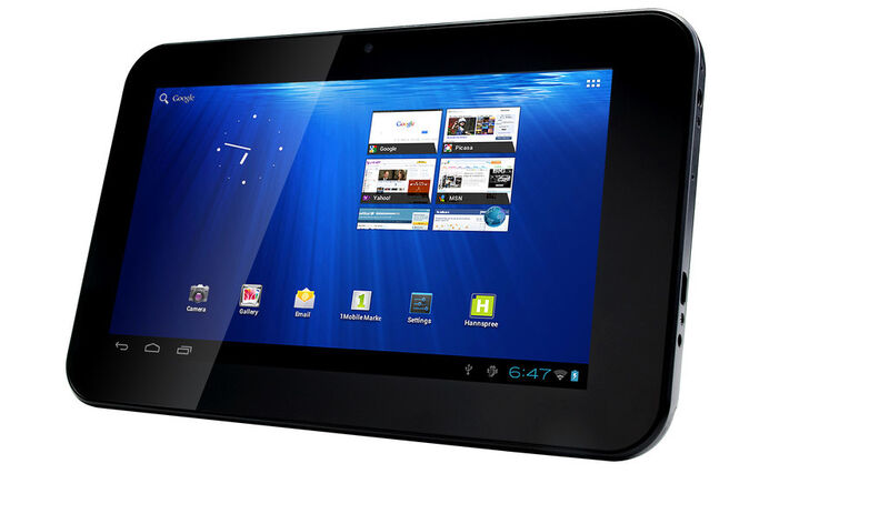 Hannspree hat nun auch ein Sieben-Zoll-Tablet im Portfolio. (Archiv: Vogel Business Media)