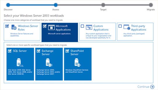 Microsoft unterstützt bei der Migration zu neueren Server-Versionen. (Bild:  Microsoft)