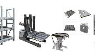 Ihr Konzept zum zeiteffektiven Wechsel und Handling von Werkzeugen über die gesamte Prozesskette hinweg, stellt die Roemheld-Gruppe erstmals auf der Fakuma 2021 vor.  (Römheld)