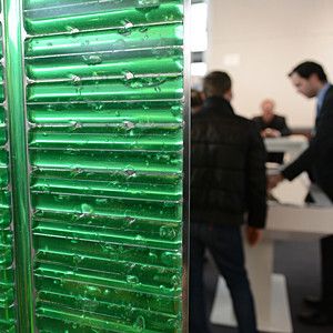Grün dominiert: Die Industrial Greentec bildet auf der Hannover-Messe 2013 die gesamte Palette industrienaher Umwelttechnik ab. (Bild: Hannover-Messe)