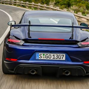 Der Spurt von 0 auf 100 km/h dauert ganze 3,4 Sekunden.(Bild:  Autoren-Union Mobilität/Porsche/Juergen Tap)