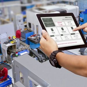 Stark.intelligence digital zero-point clamping technology is a sensor-based system that allows digital status monitoring and recording of clamping elements, providing transparency in production and enabling predictive maintenance.(Source:  Roemheld)
