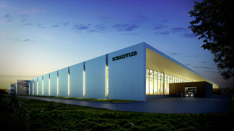 So soll sie aussehen - die weltweit erste „Fabrik der Zukunft“ von Schaeffler. (Schaeffler)