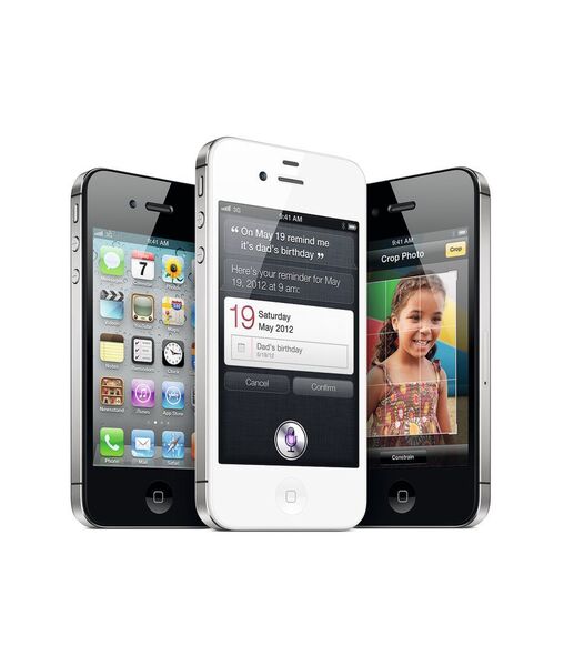 iPhone 4S: Apple ließ sich 15 Monate Zeit bis Oktober 2011 mit einer Aktualisierung. Zu den Neuerungen gehörte neben technischen Verbesserungen die Sprachassistentin Siri. (Apple)