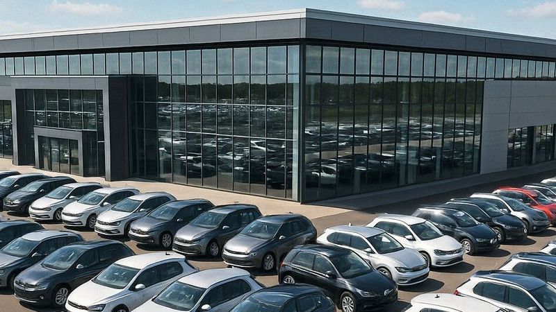 In Deutschland schrumpfen vor allem die Vertriebsnetze der etablierten Hersteller stärker als im europäischen Durchschnitt.(Bild:  Dall-E / KI-generiert)