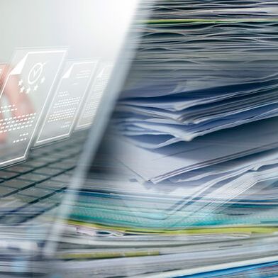 KI sorgt für Tempo bei der Digitalisierung in Deutschland. (Bild: © OleCNX - stock.adobe.com / KI-generiert)