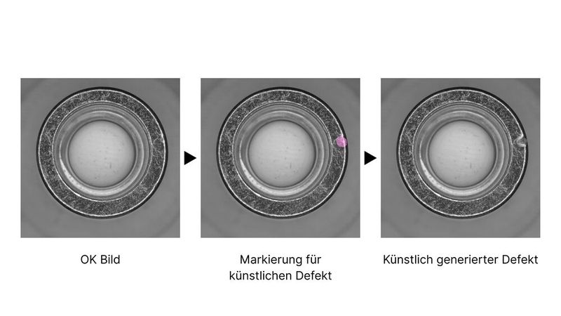 Maddox AI ist in der Lage, künstliche Fehlerbilder zu generieren und so das Training von Inspektionssystemen effizienter zu gestalten. (Bild: Maddox AI)