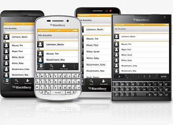 Secusmart, Produkte für mehr Sicherheit: SecuSUITE for BlackBerry 10 Produktfamilie (Bild: Secusmart)