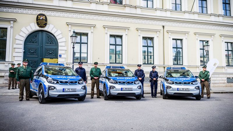 Und natürlich als Einsatzfahrzeug bei der Polizei. (Bild: BMW)