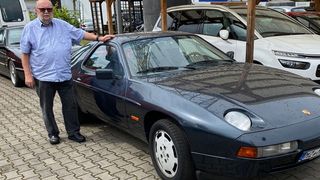 An der Oberbayerischen Meister-Classic 2020 nimmt ein Porsche 928 S4 aus dem Jahr 1988 teil. Pilotiert wird der Sportwagen von Wolfgang Höptner. Eigentlich ... (Bild:privat)