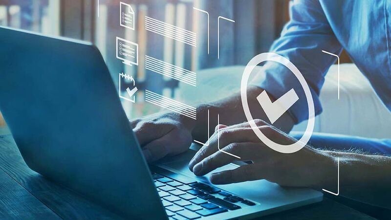 Digitale Akte (Bild: AdobeStock_386832793)