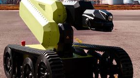 The Taurob heavy-duty robot is now conducting on-site autonomous inspections as the first set of ‘eyes’ on the ground, enabling Adnoc’s engineers to identify potential gas leaks, unusual hotspots and other hazards to enhance safety.  (Source: Adnoc)