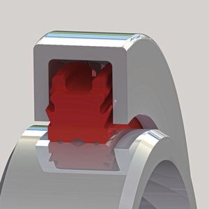 Platz 7: Mit einer 360-Grad-Kontaktfläche hat das „zupackende“ All-in-on-System von SKF Economos Stahl- oder Messingrohre unterschiedlicher Stärke stets sicher im Griff.(Bild:  SKF Economos Deutschland GmbH)