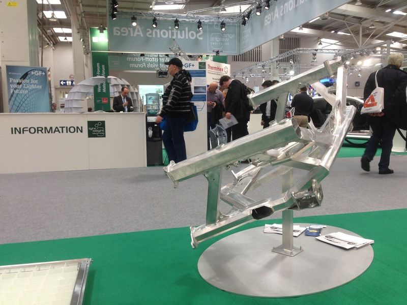 Leichtbau ist Zukunft: Die «Light Weight Solutions Area». (Bild: SMM)