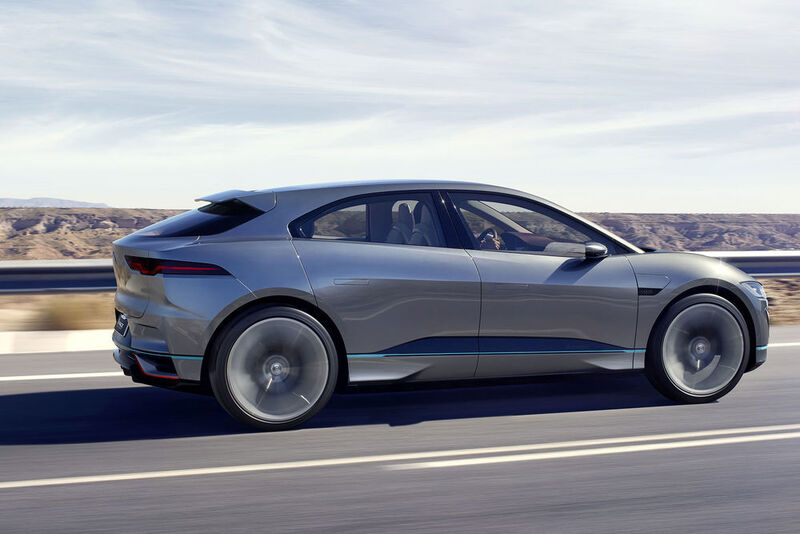 Die sehr seriennahe Studie steht laut Jaguar-Design-Chef Ian Callum „für die nächste Generation von Elektrofahrzeugen”. (Jaguar)