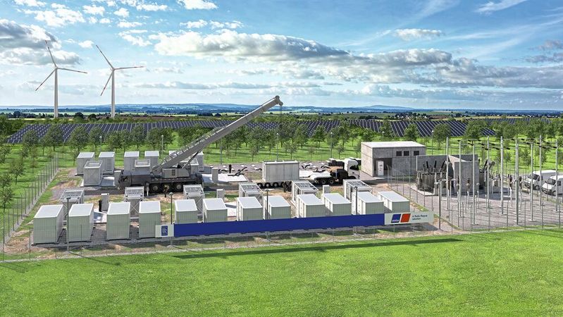 The storage facilities are being built at three locations in Lithuania.(Image: Nidec Conversion)
