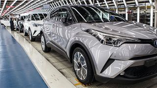 Toyota startete Mitte November mit der Produktion des Modells C-HR in seinem türkischen Werk in Sakarya – ein anscheinend positives Signal. (Toyota)