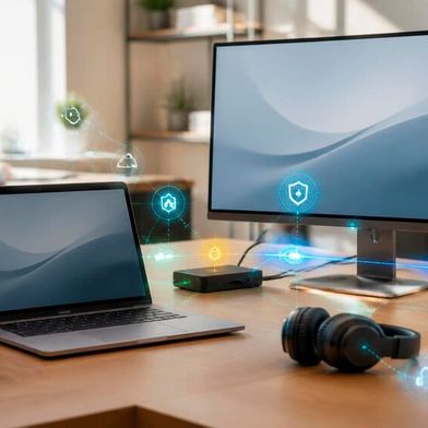 Mit Teamviewer ONE sollen Climb-Partner in der DACH-Region digitale Arbeitsplätze proaktiv verwalten, IT-Störungen frühzeitig erkennen und die Mitarbeitererfahrung verbessern. (Bild: Canva / KI-generiert)
