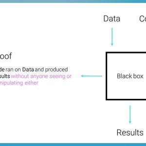 Schematische Darstellung einer Enklave als 'Black Box'(Bild:  Edgless Systems)
