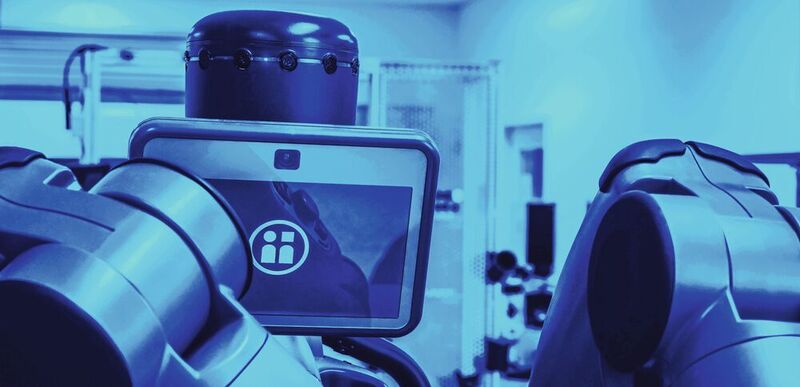 Der Roboter Baxter im Smart Automation Laboratory ist speziell für die Zusammenarbeit mit Menschen entwickelt. (Universität Paderborn/Johannes Pauly)