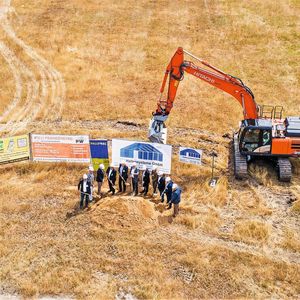 Im Chemiepark Knapsack entsteht eine neue Recycling-Anlage.
