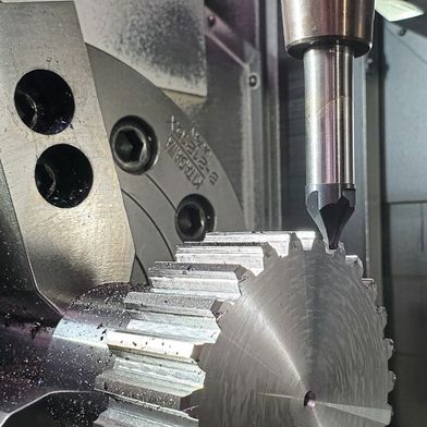 Ein Chip Surfer mit VHM-Kopf wird im dritten Arbeitsgang zum Schlichten eingesetzt. (Bild: Ingersoll)