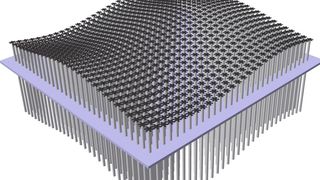 Ein Forschungprojekt entwickelt zum Umformen ein formflexibles Werkzeugsystem, das auf einer durch Stempelmatrix dargestellte Freiform beruht. (Bild: Fraunhofer-IWU)