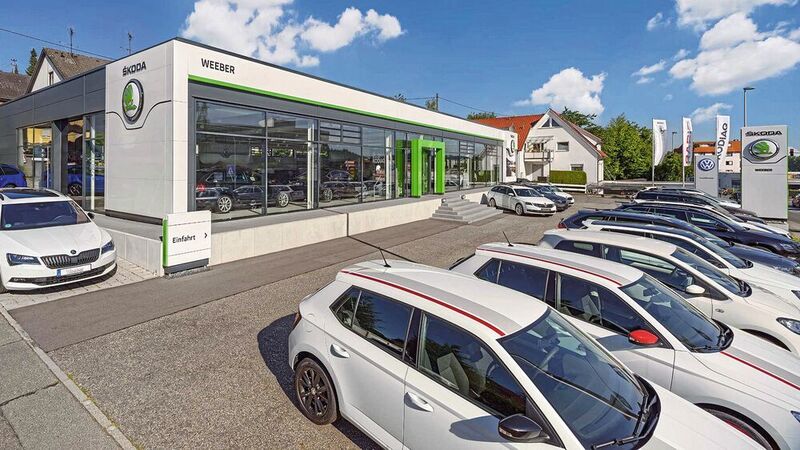 Neben der Kernmarke VW verkauft das Autohaus Weeber unter anderem Skoda, Seat und Audi. (Oswald-Fotodesign)