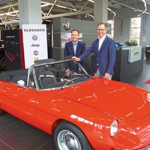 Durch das Engagement der Glöckner-Brüder hat das Alfa- und Jeep-Team in Leipzig wieder eine Zukunftsperspektive. (Bild:  Autohaus Glöckner)