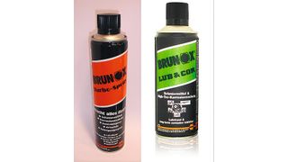 Lubrifiants: Turbo spray et Lub&Cor de Brunox (Image: Brunox)