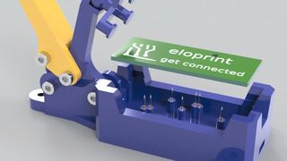 Kniehebeladapter aus dem 3D-Drucker (eloprint)
