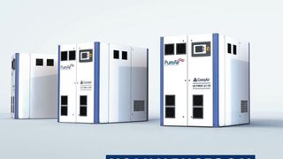 Die neue Ultima-Baureihe in den Leistungsab- stufungen von 75 bis  160 kW deckt ein Volumenstromspektrum von 6,7 bis 23,3 m³/min ab. (Comp-Air)
