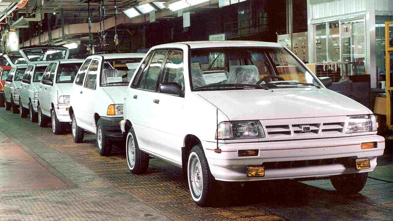 1995 ging der Kia Pride an den Start. (Bild: Kia UK)