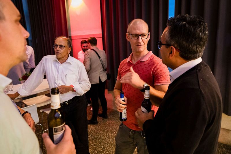 Eine ausgezeichnete Gelegenheit, um sich zu vernetzen. (Bild: Stefan Bausewein)