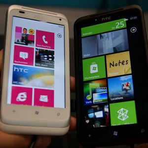 Windows Phone auf den Smartphones von HTC
