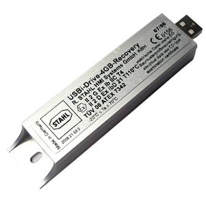 Bild 1: Statt mit einer Festplatte (die rotiert) kann die explosionsgeschützte Panel-PC-Baureihe auch mit einem USB-2.0-Flash-Drive ausgerüstet werden.