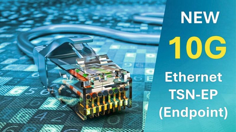 10G TSN-Endpoint: Neuer IP-Core für Echtzeit-Ethernet bis 10 Gbit/s.(Bild:  Fraunhofer IPMS)