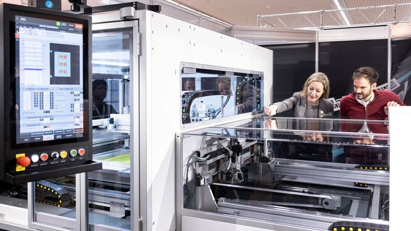 Almost 160 exhibitors and 2,400 participants came to Munich for LOPEC 2026 to find out about printed electronics.(Image: Messe München GmbH)