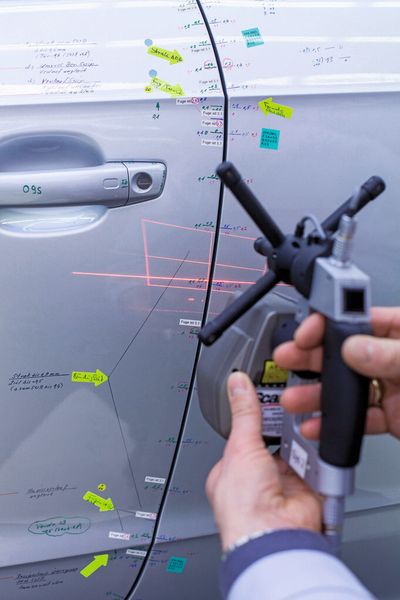 Bild 6: Der Spalt zwischen Karosseriebauteilen ist ein wesentliches Designmerkmal. (Bild: Audi)