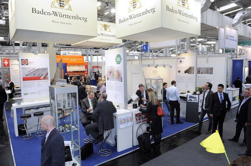 Über 12 Unternehmen aus Forschung und Industrie zeigen in Hall 6 auf Stand D30 in Hannover die komplette Wertschöpfungskette im modernen Leichtbau. (Bild: Leichtbau BW)