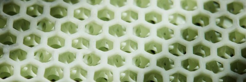 Vier 3D-gedruckte Pads sollen bei neuen Rucksäcken von John Wolfskin für eine bessere Belüftung sorgen.