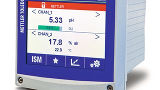Multiparameter-Transmitter M800 mit bis zu sechs Messkanälen und Ethernet/IP oder Profinet Interface für pH, Redox, Leitfähigkeit, O2 (amp. und opt.), O3, CO2, TOC, Trübung und Durchfluss (Bild: Mettler-Toledo)