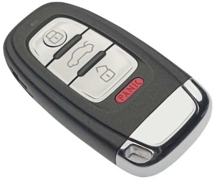 Bild 3: Miniatur-Tastschalter sind ideal für Schlüsselanhänger, da sie eine hohe Lebensdauer mit langfristiger Zuverlässigkeit und Schwachstromkompatibilität kombinieren.  (Bild: C&K)