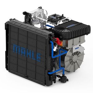 The new range extender system from Mahle for heavy trucks.(Image:  Mahle)