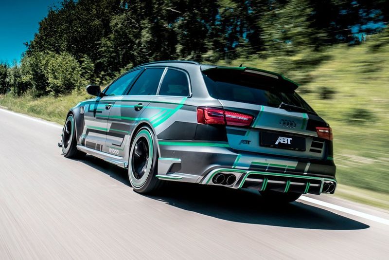 Der Audi RS 6 kommt auf über 1.000 PS.  (Audi-Medienportal.Net/Abt Sportsline)