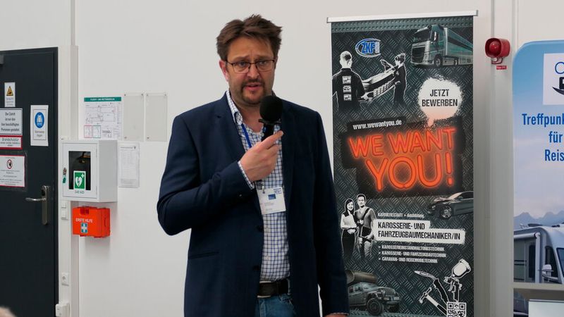 Markus Mischkowski, Accusysteme Transwatt GmbH, weiß, wie das Batteriemanagement bei Reisemobilen funktioniert. (Bild: Wenz - VCG)