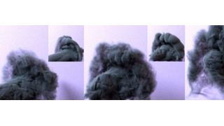 In der Abbildung sind die Rohentwürfe einer Rauchwolke (Bild oben) dargestellt. In den Bildern unten sind die hochaufgelösten Versionen zu sehen, deren Details mit Hilfe des Deep Learning Algorithmus berechnet wurden. (Bild:  (Bild: Chu/Thuerey/TUM)