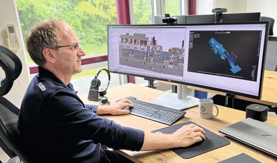 Stampack wird für die Konstruktion der Radienübergänge von Rundsteckern zu Crimp und zur Ermittlung der Beschnittkontur eingesetzt.(Bild:  Hirschmann Automotive GmbH)